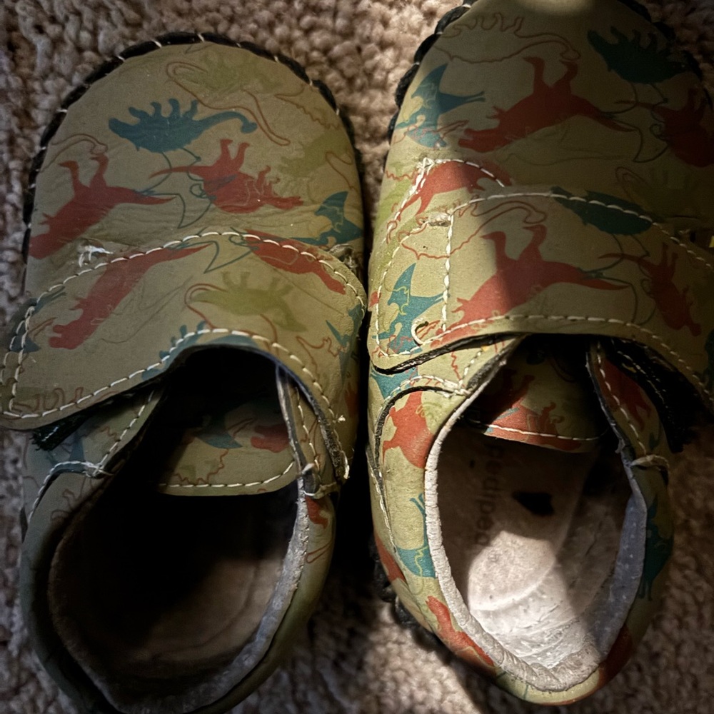 Pediped Green and Brown Camouflage Shoes
